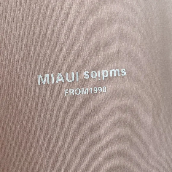 Light dusty pink short sleeve T- Shirt - Picture 2 of 5